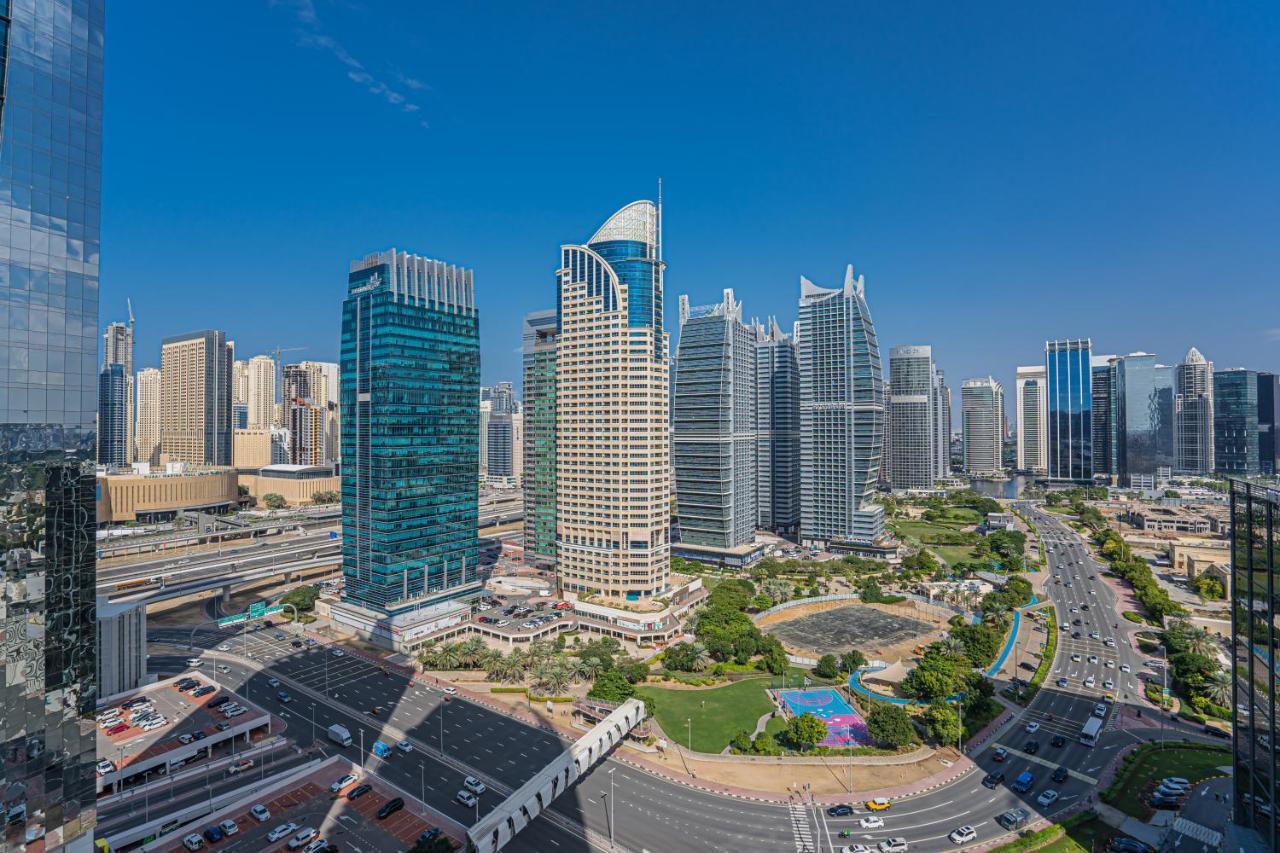 Higuests - Modern Studio With Incredible City Skyline View Dubai Eksteriør bilde
