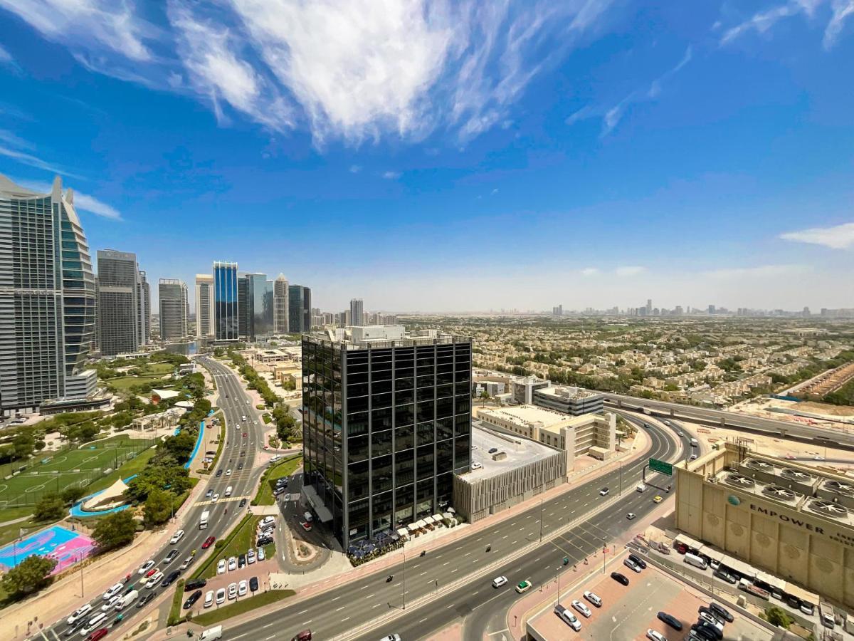 Higuests - Modern Studio With Incredible City Skyline View Dubai Eksteriør bilde